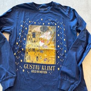 Hall Des Lumières Gustav Klimt Gold in Motion T-Shirt - Men's M